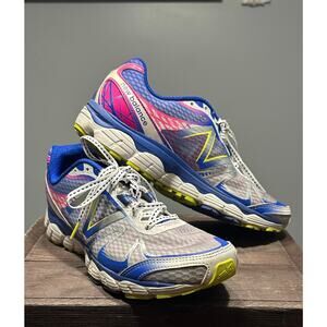 New Balance 880v4 Women’s 9.5 B – W880SB4 Silver/Blue/Pink Running Shoes
